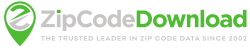 Zip Code Download